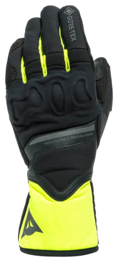 Dainese Nembo Gore-Tex Gore Grip Technology Siyah Sarı Eldiven