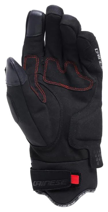 Dainese Fulmine Black Red D-Dry Eldiven görsel 4