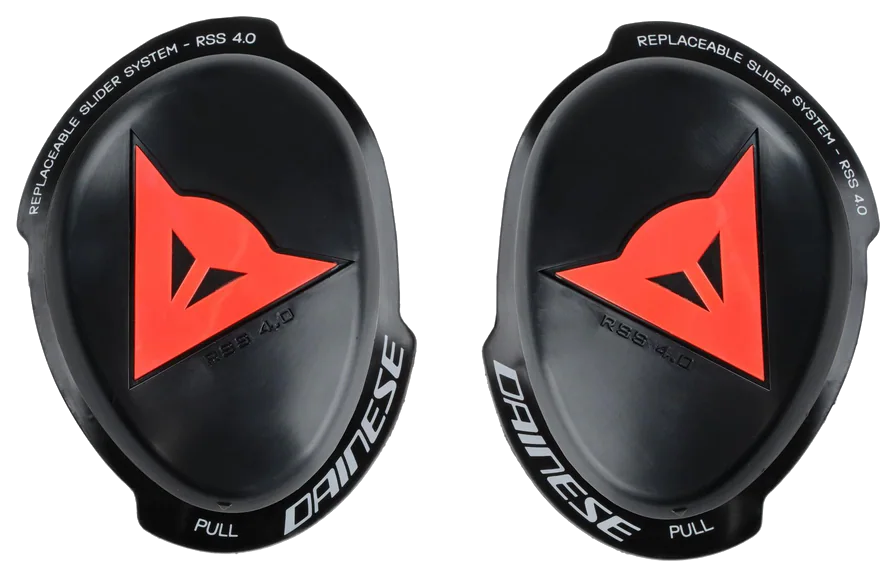 Dainese Knee Rss 4.0 Red Fluo Diz Slider görsel 2